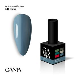 GA&MA. Gel polish #135 Cold, 10 ml, гель-лак, Холод #1