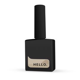 УЦІНКА /HELLO. Gel Polish, OFF, 15 ml, гель-лак, насичений чорний #1