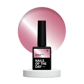 NOTN. Korean "Cat eye" Gel Polish #11, 10 ml, гель-лак "котяче око" рожевий #1