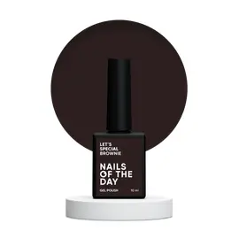 NOTD. Гель-лак Let's special Brownie, 10 ml #1