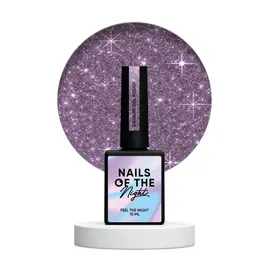 NOTN. Гель-лак Daiquiri, світловідбиваючий ліловий, 10 ml #1