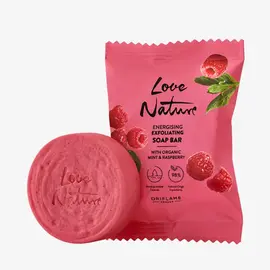 Love Nature. Відлущувальне мило з органічною м'ятою і малиною, 75g #1