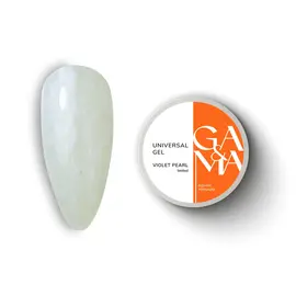 GA&MA. Universal builder gel Violet Pearl. limited, 15 ml, гель без опилу, лімітований #1