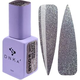 DNKa’. Gel Polish, Bohemian Cat`s Eye #0148, 12 ml, гель-лак "Котяче око" #1