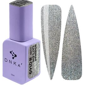 DNKa’. Gel Polish, Bohemian Cat`s Eye #0149, 12 ml, гель-лак "Котяче око" #1