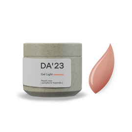 DA'23. Gel Light, Peach rose, 15 ml, гель середньо-рідкої консистенції #1