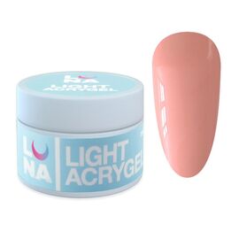 LUNAmoon. Light Acrygel #9 Nude, 30 ml, рідкий гель, нюд #1