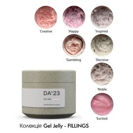 DA'23. Gel Jelly, Tender, 30 ml, гель-желе #2