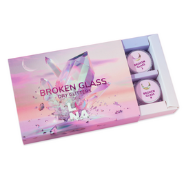 LUNAmoon. BROKEN GLASS. Dry Glitter Set, 6 pcs, набір набір сухих блискіток, 6 штук #1