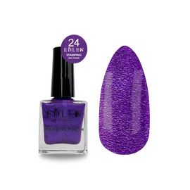 EDLEN. Stamping nail polish, №24, 10 ml. Лак для стемпінгу #1