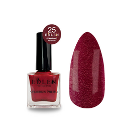 EDLEN. Stamping nail polish, №25, 10 ml. Лак для стемпінгу #1