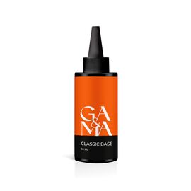 GA&MA. Classic rubber base, Clear, 50 ml, прозора каучукова база #1
