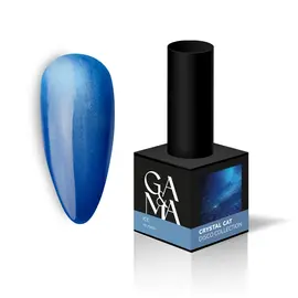 GA&MA. Gel polish Crystal Cat, Ice. Гель-лак світловідбиваючий «Котяче око», 10 ml #1