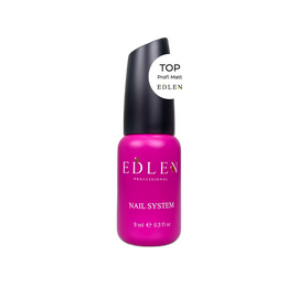 EDLEN. Profi Matt Top, 9 ml, оксамитовий топ #1