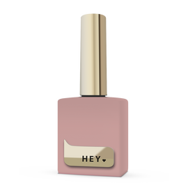 HEYLOVE. BB Top coat, Bakery Brown, 15 ml,  темно-бежевий топ без липкого шару #1