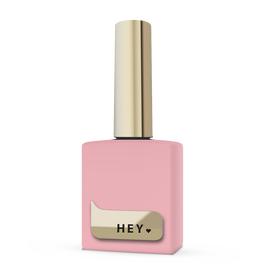 HEYLOVE. BB Top coat, Double Bubble, 15 ml,  темно-рожевий топ без липкого шару #1