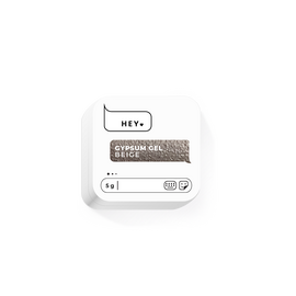 HEYLOVE. Gypsum gel, BEIGE, 5 g, гель для дизайну #1