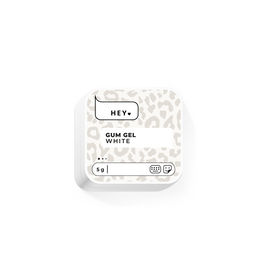 HEYLOVE. Gum gel, WHITE, 5 g, гель-жуйка для дизайну #1