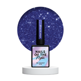 NOTN. Гель-лак Bombay, світловідбиваючи глибокий синій, 10 ml #1
