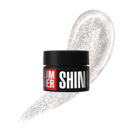 KODI. Medium builder shine gel #03, ivory with silver shimmer, 13 grams, Моделюючий гель, айворі зі сріблястим шимером #1