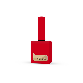 УЦІНКА / HELLO. Gel Polish, STOP, 15 ml, гель-лак, червоний #1