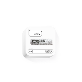 HEYLOVE. Gypsum gel, WHITE, 5 g, гель для дизайну #1