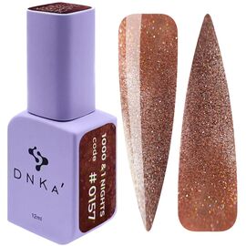 DNKa’. Gel Polish, 1000&1 nights, Cat eye reflective, #0157, 12 ml, світловідбиваючий гель-лак "Котяче око" #1