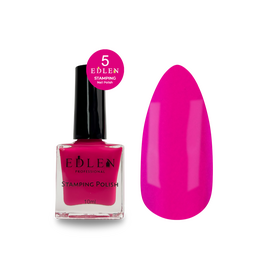EDLEN. Stamping nail polish, №5, 10 ml. Лак для стемпінгу #1