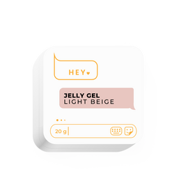 HEYLOVE. Jelly Gel, LIGHT BEIGE, 20 g, гель-желе #1