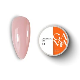 GA&MA. Universal builder gel #4, Light Nude, 30 ml, гель без опилу, рідкий #1