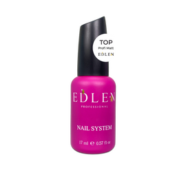 EDLEN. Profi Matt Top, 17 ml, оксамитовий топ #1