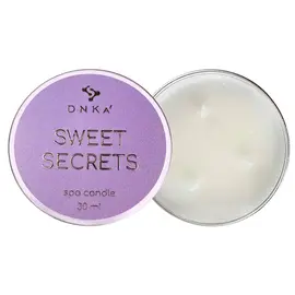 DNKa’. Spa Candle, Sweet Secrets, 30 ml. Масажна спа-свічка для догляду за шкірою. #1