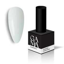 GA&MA. Diamond base #4 White,  15 ml, біла #1