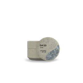 DA'23. Art Gel "Unlimited", Silver, 5 ml. Гель для дизайну, магнітні блискітки #1