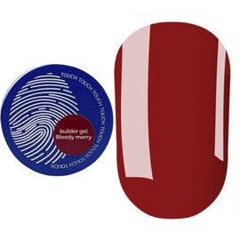 TOUCH. Builder Gel, Bloody Merry, 15 ml #1