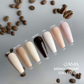 GA&MA. Gel polish #125 RAFF COFFE, 10 ml, гель-лак, Раф кава #2