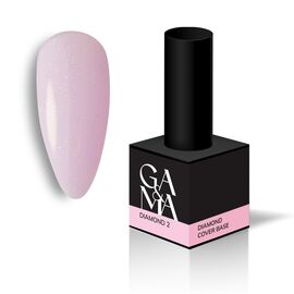 GA&MA. Diamond base #2 Pink, 15 ml, Рожева #1