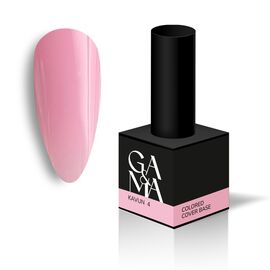 GA&MA. Colored base #4, WATERMELON, кольорова база, Кавун, 15 ml #1