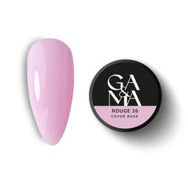 GA&MA. Cover base #26, ROUGE, 30 ml #1
