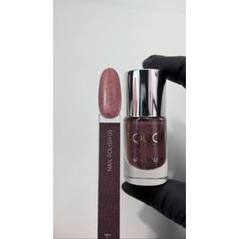 TOUCH. Nail Polish, #05, 8 ml. Лак для нігтів, пильно-рожевий з блискучими частинками #2