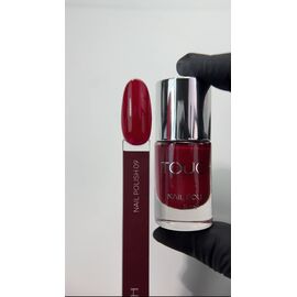 TOUCH. Nail Polish, #09, 8 ml. Лак для нігтів, червоний #2