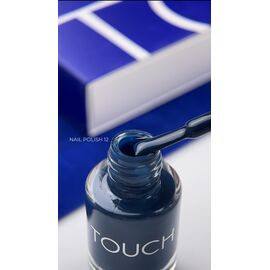 TOUCH. Nail Polish, #12, 8 ml. Лак для нігтів, синій #2
