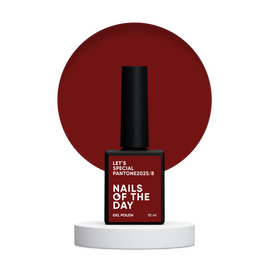 NOTD. "Let's Special" Gel Polish, Pantone 2025/8, 10 ml, глибокий винний червоний гель-лак #1