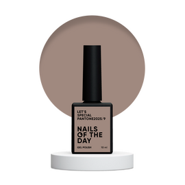 NOTD. "Let's Special" Gel Polish, Pantone 2025/9, 10 ml,  холодний кавово-бежевий гель–лак #1