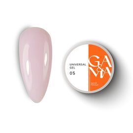 GA&MA. Universal gel #5, Pale Pink, гель без опилу, рідкий, 15 ml #1