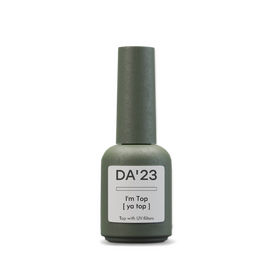 DA'23. Top coat, "I’m Top", no sticky with UV-filters, 8 ml, топ без липкого шару з UV-фільтрами #1