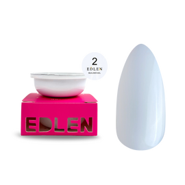 EDLEN. REFILE, Builder gel #02, Milky, 50 ml. ЗМІННИЙ КАРТРИДЖ, гель для нарощування, молочний #1