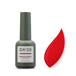 DA'23. Gel Polish, Red lipstick, 8 ml, гель-лак "Червона помада" #1