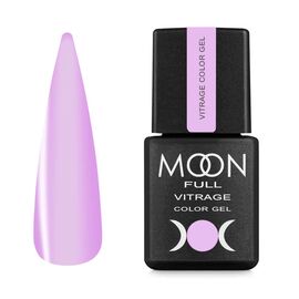 MOON FULL. Vitrage Gel Polish, #02, 8 ml. Вітражний гель-лак, фіолетовий #1
