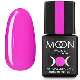 MOON FULL. Gel Polish, #118, 8 ml. Гель-лак, неоново-рожевий #1